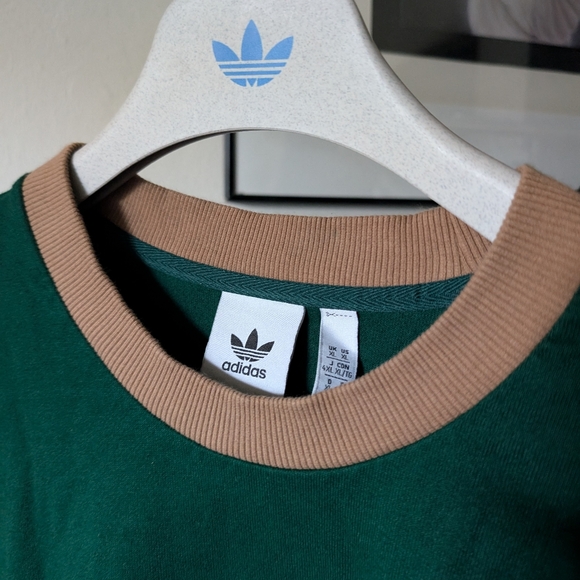 Adidas OG Gradient Box Logo Tee (Green) - Picture 2 of 3